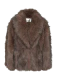 Topshop - Tstine Jacket Otw - Kunstkarusnahk - L