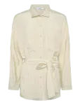Topshop - Tstrina Waist Tie Tunic Top Wvn - Pikkade varrukatega - 40