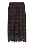 MOS MOSH - Mmbia Checko Lace Skirt - P&otilde;lveni ja midiseelikud - S