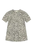 Minymo - Dress Twill Aop - L&uuml;hikeste varrukatega vabaajakleidid - 92