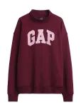 GAP - Vintagesoft Oversized Mockneck Logo Sweatshirt - Dressipluusid - S/M