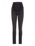 Lindex - Trs Denim Mom Tova Soft Black - Kehasse hoidvad - 34