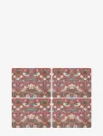 Morris & Co - Placemat Strawberry Thief 4-P - Lauamatid - 40.1X29.8CM
