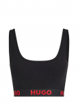 HUGO - Bralette Sporty Logo - Rinnahoidja-topid - XL