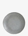 House Doctor - Dinner Plate, Hdrustic, Grey, Blue - Praetaldrikud - &Oslash; 27.5 cm