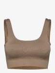 Aim&acute;n - Espresso Ribbed Seamless Bra - Sports Bras - All - XS