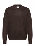 Lindbergh - Long Sleeve Knitted Poloshirt - Pikkade varrukatega kootud polos&auml;rgid - XL
