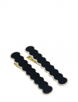 Pipol's Bazaar - Hair Set Angie Black 2 Pcs - Juukseklambrid - ONE SIZE