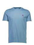 Lindbergh - Embroidery Tee S/S - L&uuml;hikeste varrukatega - XXXL