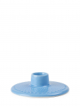 Lyngby Porcel&aelig;n - Rhombe Color Kronelysestage H3 Cm Bl&aring; - K&uuml;&uuml;nlajalad - 3 cm