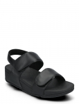 FitFlop - Lulu Adjustable Leather Back-Strap Sandals - Flat - 42