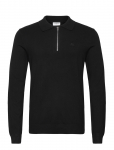 Lindbergh - Ecovero L/S Zip Polo - Pikkade varrukatega kootud polos&auml;rgid - XXL