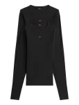 Tommy Jeans - Tjw 2Pack Slim Essential Rib Ls - Pikkade varrukatega - XL