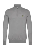 Lyle & Scott - Cotton Merino Quarter Zip Jumper - Poolpika lukuga džemprid - L