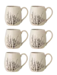 Bloomingville - Bea Mug, Multipack - Kohvitassid - 40 CL