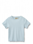 Wheat - Rib T-Shirt S/S Alicia - L&uuml;hikeste varrukatega - 98