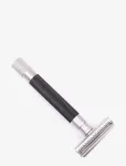 Parker - 55Sl-Gr - Semi-Slant 3 Piece Safety Razor - Graphite - Hair Removal - ONE SIZE