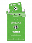 Fodbold - Bed Linen Nb 2362 Football Green - 140X200, 60X63 Cm - Voodipesukomplektid - 140X200/60X63CM