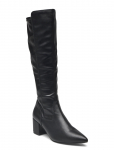 Bianco - Biadevived Stretch Knee High Boot Smooth Faux Leather - Pika s&auml;&auml;rega - 37
