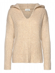 Monki - Rib Knit Wool Blend Hooded Sweater - Džemprid - XS