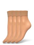 Decoy - Decoy Silklook Ankle 4-Pack - L&uuml;hikese s&auml;&auml;rega sokid - ONE SIZ