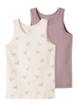 Name It - Nmftank Top 2P Barely Pink Bow Noos - Varrukateta - 98