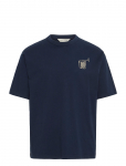 Casual Friday - Cfarcher Tee With Back Print - L&uuml;hikeste varrukatega - XL