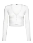 Bj&ouml;rn Borg - Alice Stenl&ouml;f Cropped Rib Cardigan - Spordi pikkade varrukatega l&uuml;hikesed topid - XL