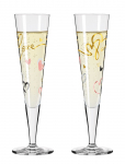Ritzenhoff - Goldnacht Champagneglas 2-Pack - &Scaron;ampanjaklaasid - 20.5 CL