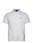 Polo Ralph Lauren - Custom Slim Fit Striped Soft Cotton Polo - L&uuml;hikeste varrukatega - XXL