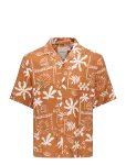ONLY & SONS - Onsdash Life Reg Aop Ss 001 Resort Shirt - L&uuml;hikeste varrukatega s&auml;rgid - L