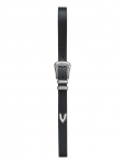 Nudie Jeans - Western Silver Belt Black - Klassikalised v&ouml;&ouml;d - 70 CM