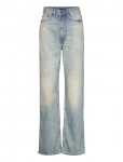 Weekday - Rowe Super High Waisted Regular Straight Leg Jeans - Sirged ja klassikalised - 29 x 34