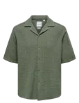 ONLY & SONS - Onslatham Reg Resort Lin Struc 0257 Noos - L&uuml;hikeste varrukatega s&auml;rgid - XS