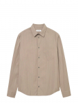 WOOD WOOD - Wwnico Shirt 25201 - Triibulised s&auml;rgid - XL