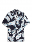 Tommy Hilfiger - Lightweight Leaf Aop Ss Shirt - L&uuml;hikeste varrukatega s&auml;rgid - L