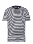 Lyle & Scott - Linen Blend Breton Stripe T-Shirt - L&uuml;hikeste varrukatega - S