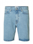 Selected - Slhreg Alex Light Blue Denim Shorts - L&uuml;hikesed teksap&uuml;ksid - S