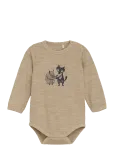 CeLaVi - Body Ls, Solid W. Print - Pikkade varrukatega bodid - 50