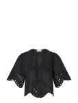 Malina - Estela Broderie Anglais Blouse - L&uuml;hikeste varrukatega - 44