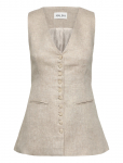 Malina - Cielo Linen Vest - Varrukateta bleiserid - 44