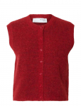 Selected - Slflulu Sl Button O-Neck Vest Noos - Kootud vestid - XL
