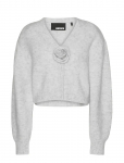 ROTATE - Knit Puffsleeve Cardigan - Kardiganid - XL