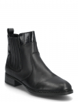Rieker - Rieker Ladies Mid Height Boots 73466-00 Black - Chelsea saapad - 37