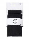 Lindex - 2-Pack Mom Tights 50 Denier - Retuusid - XXL