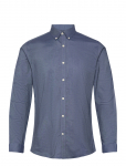 Lindbergh - Yarn Dyed Oxford Superflex Shirt L/S - Oxfordi s&auml;rgid - XL