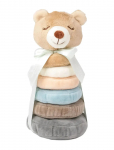 Teddykompaniet - Diinglisar, Stapelleksak, Nalle - Virnastatavad klotsid - 24 CM