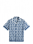 J. Lindeberg - Ellis Border Resort Shirt - L&uuml;hikeste varrukatega s&auml;rgid - XXL