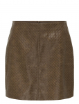 ONLY - Onlsaku Braid Faux Leather Skirt Otw - L&uuml;hikesed seelikud - XS
