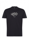 Armani Exchange - T-Shirt - L&uuml;hikeste varrukatega - S